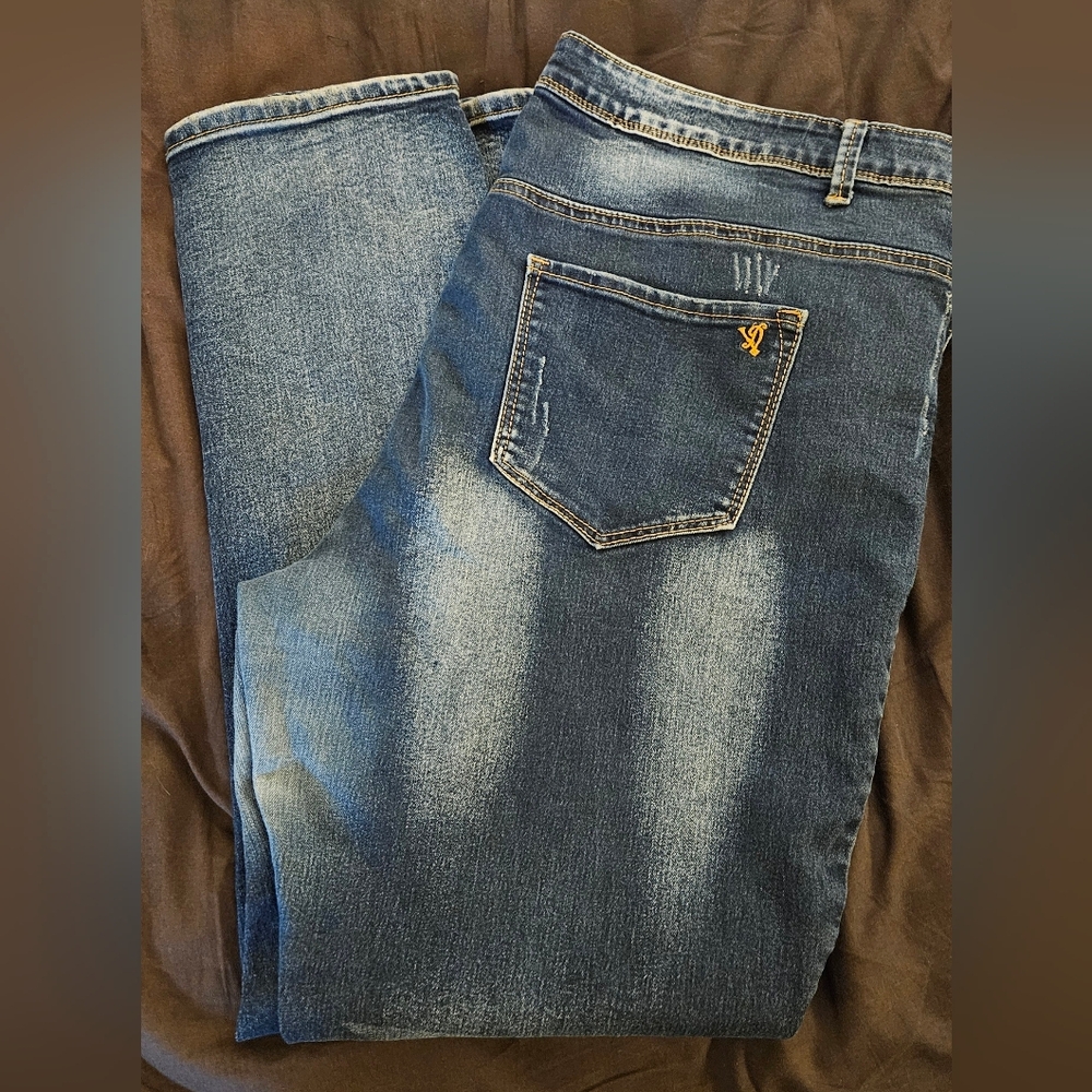 VIP Premium Distressed Skinny Jeans